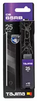Tajima atsarginiai ašmenys CB65RB DORA Razar Black Blades 25 mm 10 vnt.