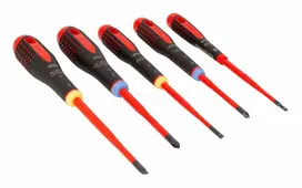 Bahco elektriko atsuktuvo komplektas ERGO™ slim 1000V VDE 5 dalių
