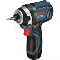 Bosch akumuliatorinis smūginis suktuvas GDR 10,8-LI, L-Boxx