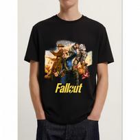 Fallout TV serialas 2024 m. ir žaidimų serija Marškinėliai Unisex Marškinėliai L black