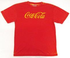 Vintage Coca-Cola T-shirt Distressed Acid Wash Coke Pop Art Soda Adult XL New Unisex T-Shirt L