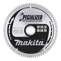 Makita pjūklas diskas 250 x 30 x 2,4 mm 80T -5° ALU