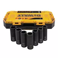 DeWalt smūgio lizdų komplektas 1/2" 17-24 mm McLaren F1 Team Special Edition 7 dalių