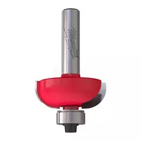 Milwaukee įgaubto profilio freza 31,7 x 12,7 x 54,2 mm, R=9,5 mm, 8 mm kotu