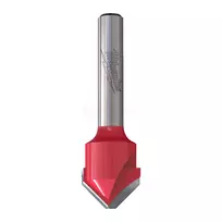 Milwaukee V-griovelio freza 18 x 7,4 x 60 mm 90°, 8 mm kotu