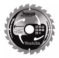 Makita pjūklo diskas EFFICUT 185 x 30 x 1,45 mm 24T