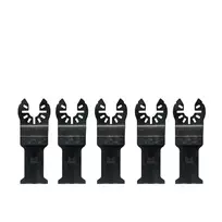 DeWalt universalios pjovimo geležtės 31mm x 43mm, Bi-Metal - 5 vnt., DT20723-QZ