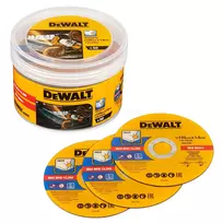 DeWalt pjovimo diskas FASTCUT 125 x 1,0 x 22,23 mm INOX - 50 vnt.