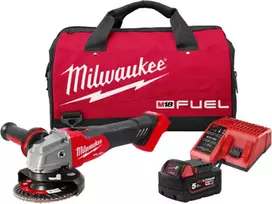 Milwaukee akumuliatorinis kampinis šlifuoklis M18 FSAG125X-501B