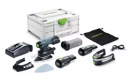 Festool akumuliatorinis ir tinklo maitinimo trikampis šlifuoklis DTSC 400 3,0 I-Plus 578848