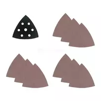 Milwaukee šlifavimo tinklelių komplektas 93 x 93 mm, 10 dalių