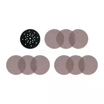 Milwaukee šlifavimo tinklų rinkinys 225 mm, 10 dalių