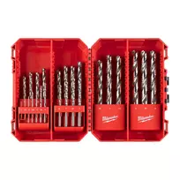 Milwaukee metalo grąžtų rinkinys THUNDERWEB HSS-G 1-13 mm, 25 dalių