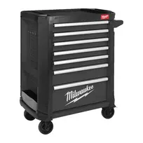 Milwaukee įrankių vežimėlis 810 x 524 x 1064 mm, su 7 stalčiais, pilkas