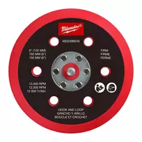 Milwaukee šlifavimo padas 150 mm M12 FROS, kietas