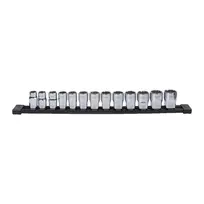 Milwaukee 12-kampio lizdų komplektas 1/2" 12-24 mm, 13 dalių