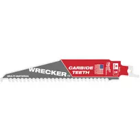 Milwaukee galvos pjūklo ašmenys Wrecker Carbide 150 mm 6 TPI