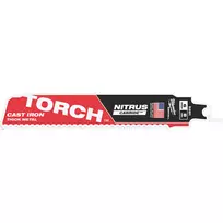 Milwaukee galvos pjūklo ašmenys Torch Nitrus Carbide 150 mm 8 TPI 5 vnt