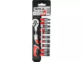 YATO lizdų raktų komplektas 1/4"