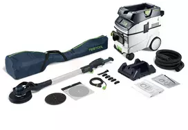 Festool teleskopinis šlifuoklis PLANEX LHS 2-M 225 EQ ir dulkių siurblys CTM 36-Set 578453
