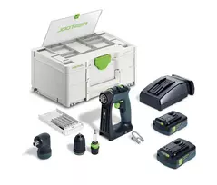 Festool akumuliatorinis grąžtas-atsuktuvas CXS 18 C 3,0-Set