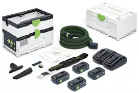 Festool akumuliatorinis dulkių siurblys CLEANTEC CTLC SYS HPC 4,0 I-Plus