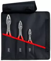 KNIPEX replės komplektas TwinGrip 150 / 200 / 250 mm 3 dalių