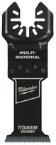 Milwaukee universalaus pjovimo ašmenys Titanium Charged Multi Material 35 mm 10 vnt.