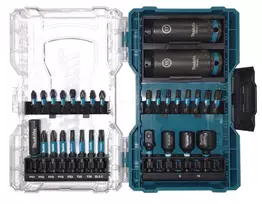 "Makita" antgalių ir smūginių kasečių komplektas IMPACT BLACK, 30 dalių