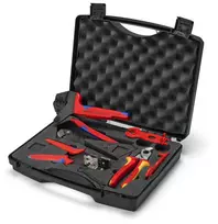 Knipex saulės energijos įrankių dėklas saulės energijos jungtims MC4 (Multi-Contact) 7 dalys - V01