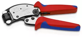 Knipex presavimo replės Twistor® T savaime reguliuojamos laidų antgaliams