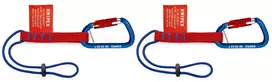 Knipex adapteris su fiksuotu karabinu - įrankių diržas, maks. 1,5 kg - 2 vnt.