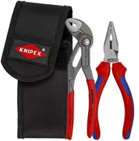 KNIPEX mini replės komplektas diržo dėkle 1 x 08 22 145, 1 x 87 01 15