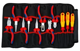 KNIPEX susukamas įrankių krepšys - 11 dalys