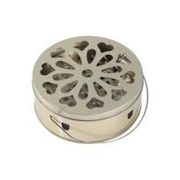 Mosquito Coil Holder Stand Metal Mosquito Incense Burner Tray with Ash Catcher for Indoor and Outdoor Use Safe and Durable Design One Size