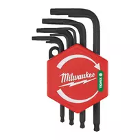 Torx raktų komplektas Milwaukee Compact TX8-TX40, 9 dalių