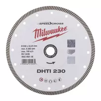 Deimantinis pjovimo diskas Milwaukee SC DHTI 230 x 22,23 mm