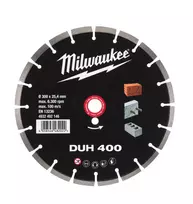 Deimantinis pjovimo diskas Milwaukee DUH 400 x 25,4 mm