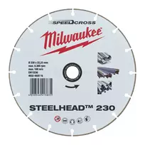 Deimantinis pjovimo diskas Milwaukee STEELHEAD 230 x 22,23 mm