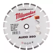 Deimantinis pjovimo diskas Milwaukee AUDD 350 x 25,4 mm