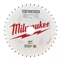 Pjūklo diskas medienai Milwaukee 190 x 30 x 2,4 mm, 40 dantų