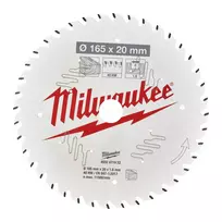 Pjūklo diskas medienai Milwaukee 165 x 20 mm, 40 dantų