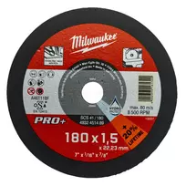 Pjovimo diskas Milwaukee PRO+ INOX 180 x 22,23 x 1,5 mm