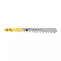 Dėlionės pjūklo ašmenys Milwaukee T 111 C, 75 x 3 mm, medienai - 5 vnt.