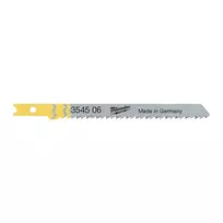 Dėlionės pjūklų pjūklas Milwaukee 75 x 2,5 mm U formos tvirtinimas - 5 vnt.