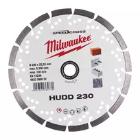 Deimantinis pjovimo diskas Milwaukee HUDD 230 x 22,23 mm