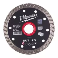 Deimantinis pjovimo diskas Milwaukee DUT 125 x 22,23 mm