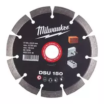 Deimantinis pjovimo diskas Milwaukee DSU 150 x 22,23 mm