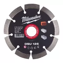 Deimantinis pjovimo diskas Milwaukee DSU 125 x 22,23 mm