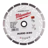 Deimantinis pjovimo diskas Milwaukee AUDD 230 x 22,23 mm